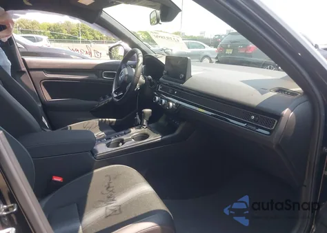 2025 Honda Civic Sport из США, поврежденный, VIN 2HGFE2F54SH594134